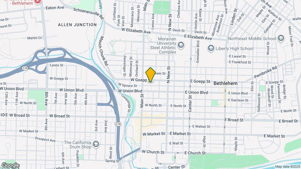 821 Masslich St Map and Location Details