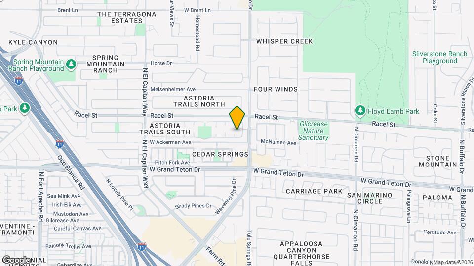 8104 Bronze Treasure Ct Map and Location Details