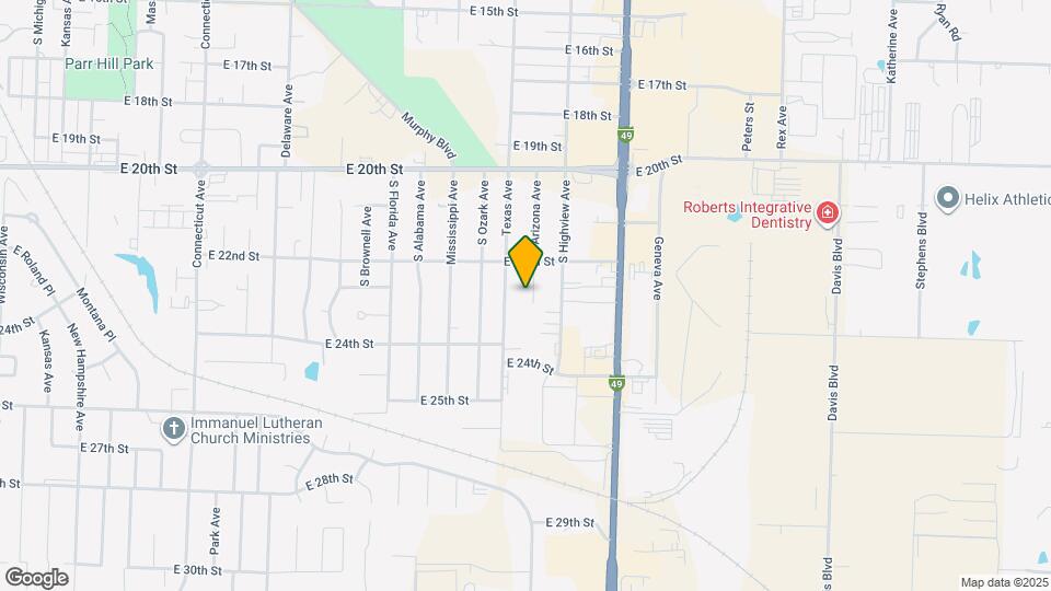 2230 S Arizona Ave Map and Location Details