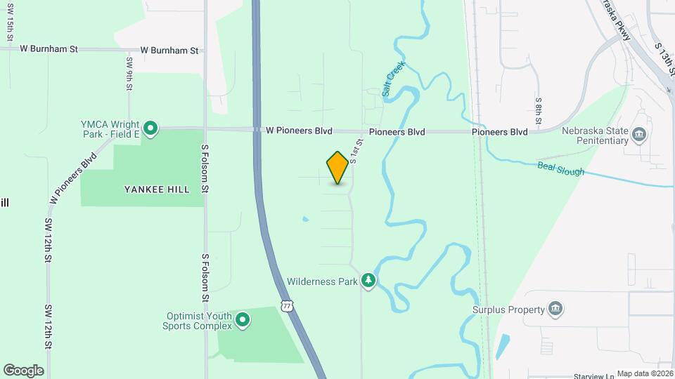 134 W Olson Ave Map and Location Details