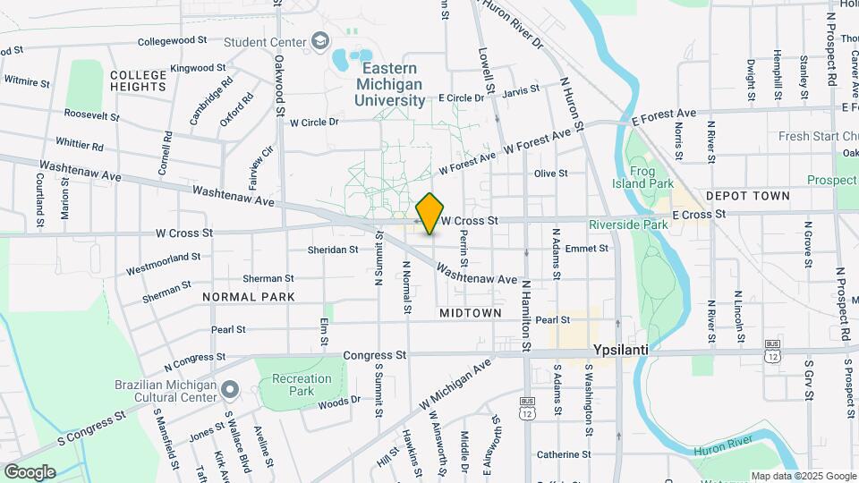 702 Emmet St Map and Location Details