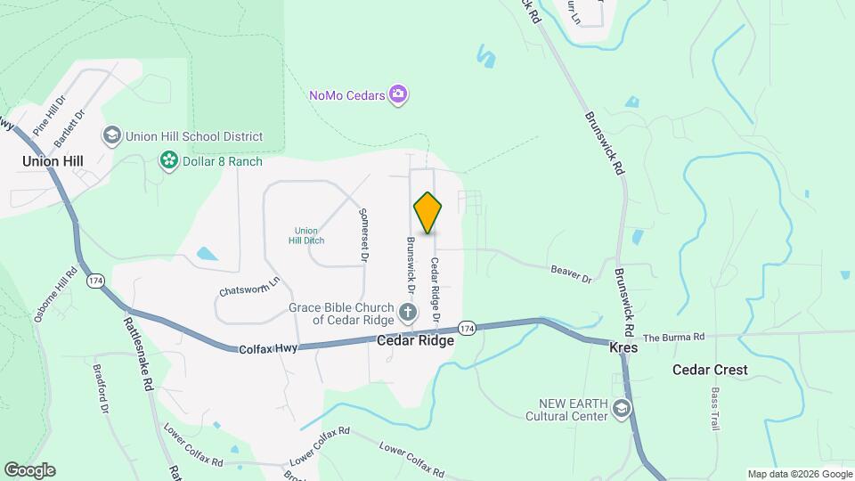 11218 Cedar Ridge Dr Map and Location Details