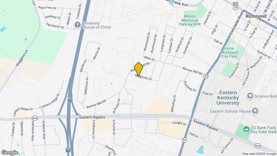 216 Magnolia Dr Map and Location Details