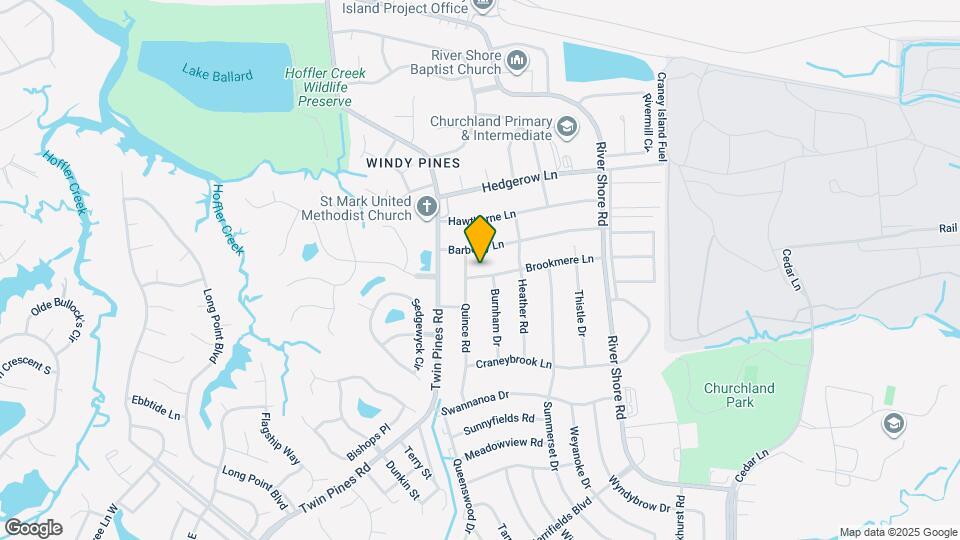 5816 Brookmere Ln Map and Location Details