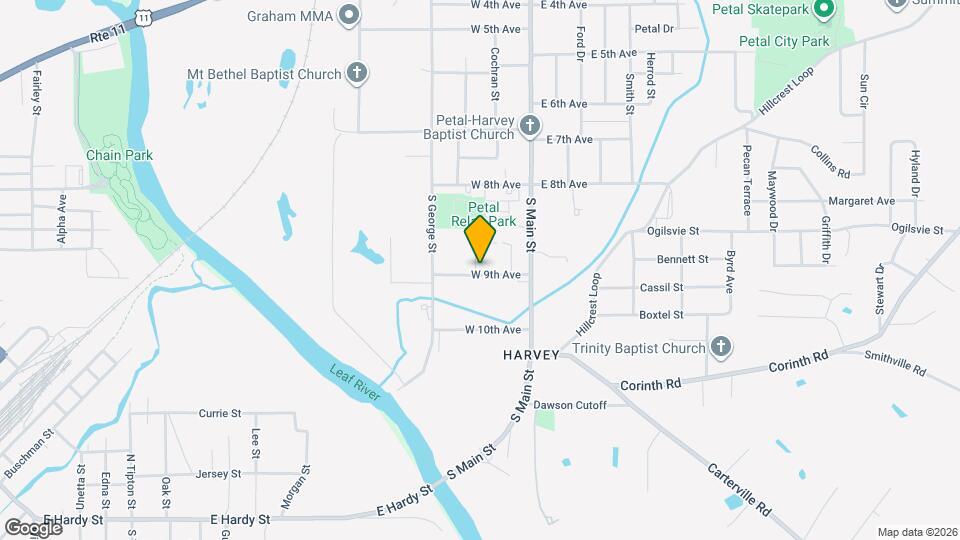 125 W 9th Ave Map and Location Details