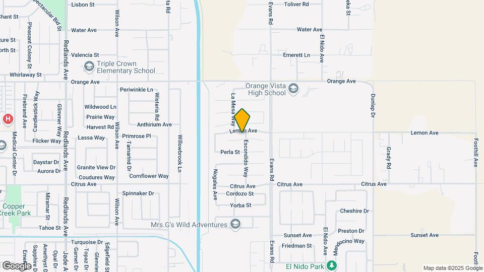 2238 Escondido Way Map and Location Details