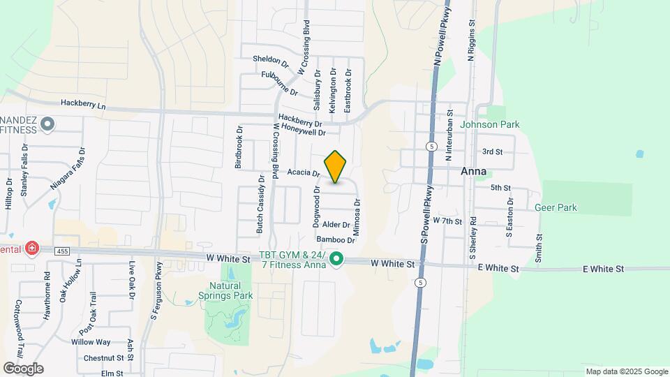 800 Mahogany Dr Map and Location Details