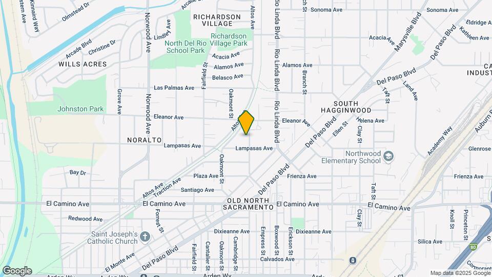 2615 Beaumont St Map and Location Details