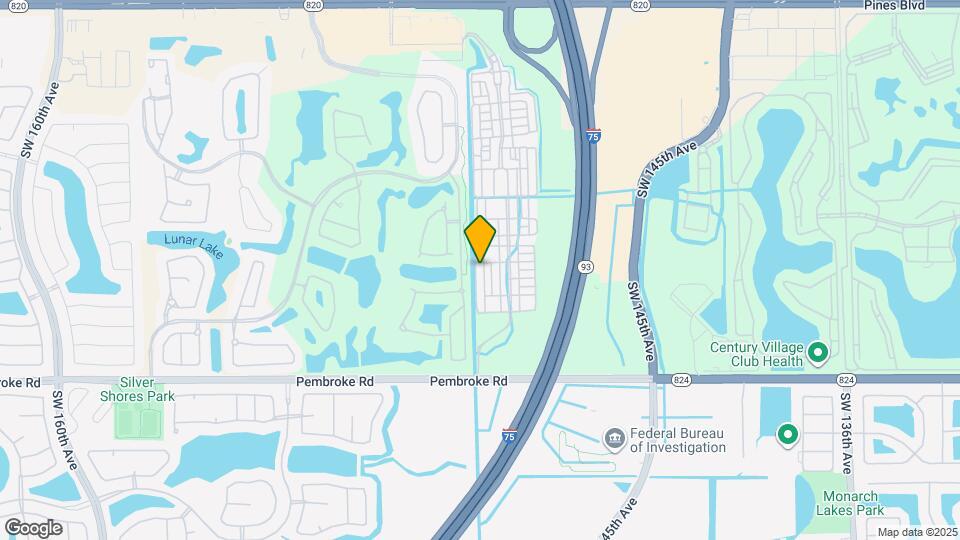 1318 SW 147th Ter Map and Location Details