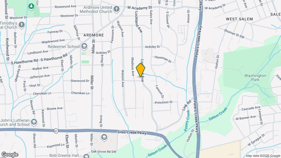 1034 Lockland Ave Map and Location Details
