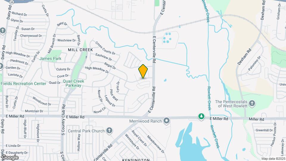 1942 High Meadow Dr Map and Location Details