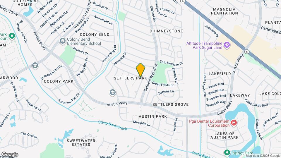 3102 Timber View Dr Map and Location Details