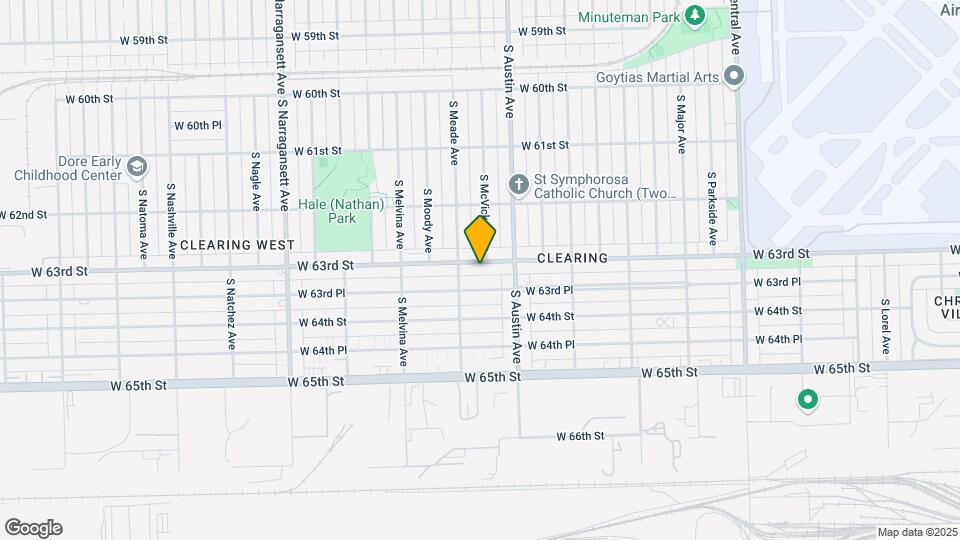 6037-6041 W 63rd St Map and Location Details