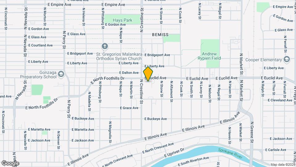 2945 N Lee St Map and Location Details