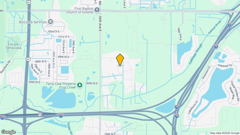 8624 40th Cir E Mapa y Detalles de la Ubicación