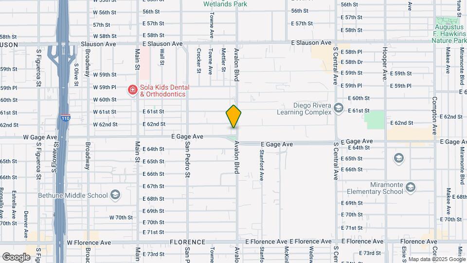 6219 Avalon Blvd Map and Location Details