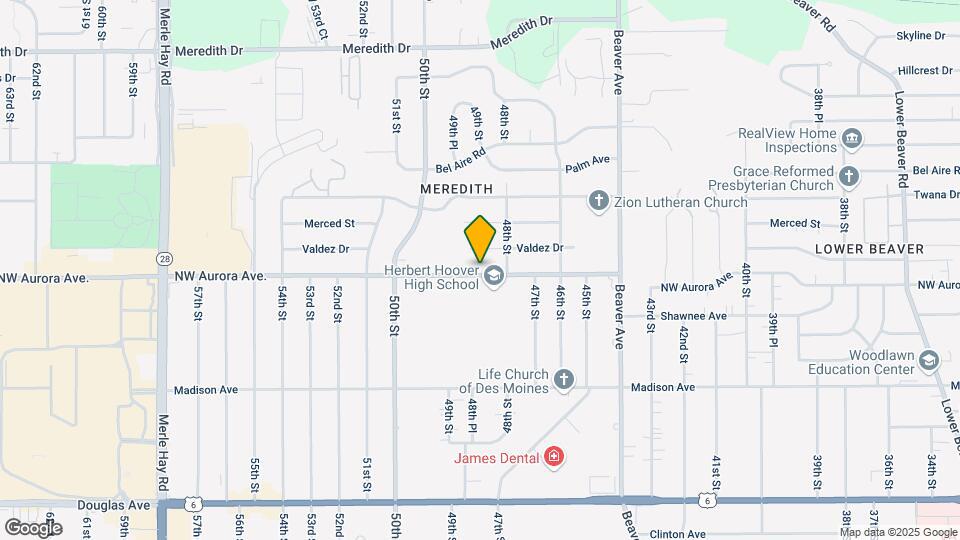 4823 NW Aurora Ave. Map and Location Details