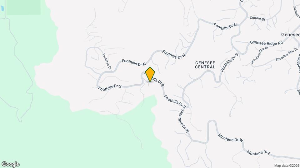 2074 Foothills Dr S Mapa y Detalles de la Ubicación