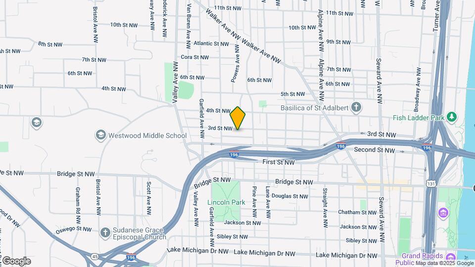 1104 3rd St NW Map and Location Details