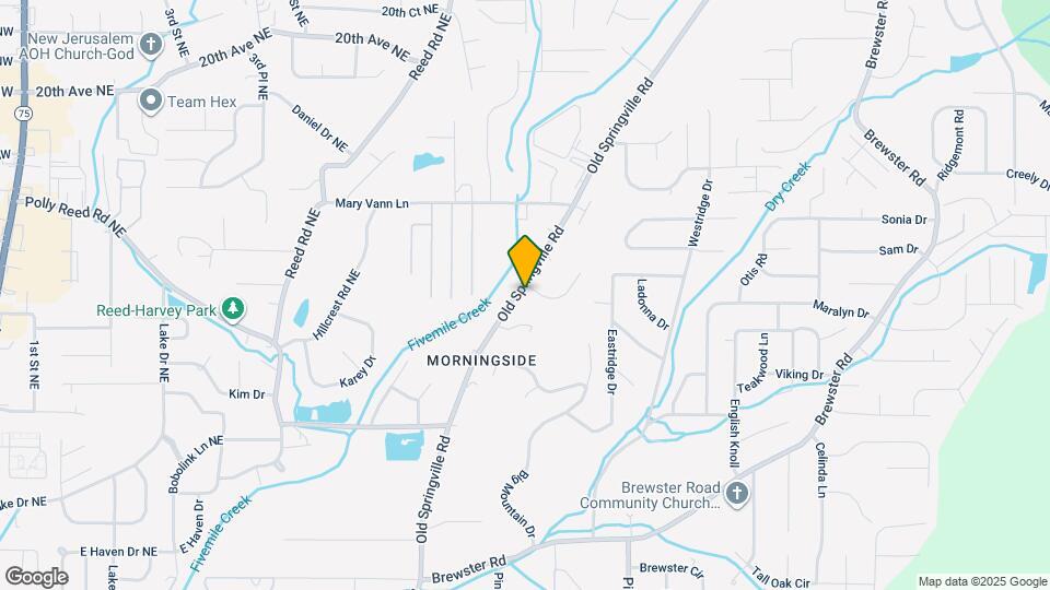 901 Rich Rd Map and Location Details