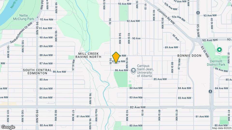 9337 87 Ave NW Map and Location Details