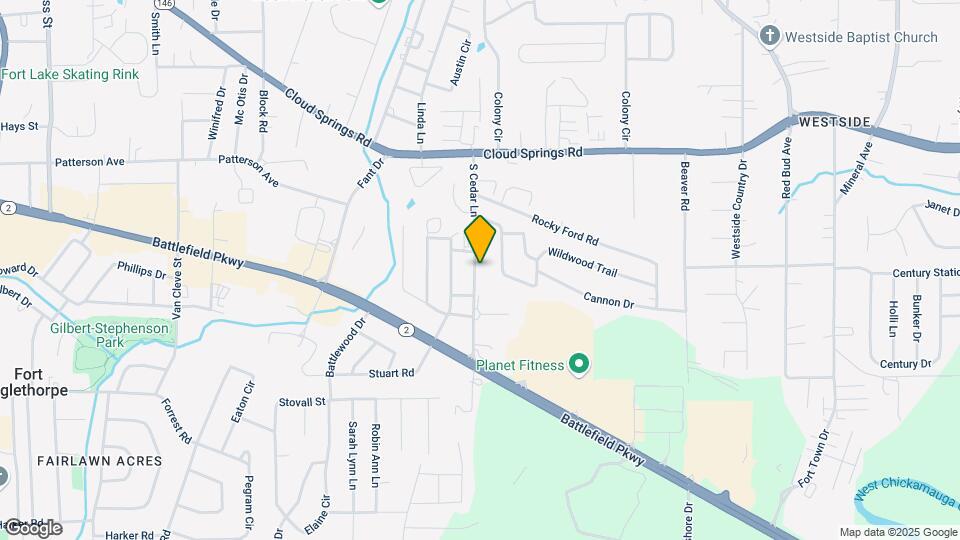 00 s Cedar Ln Map and Location Details
