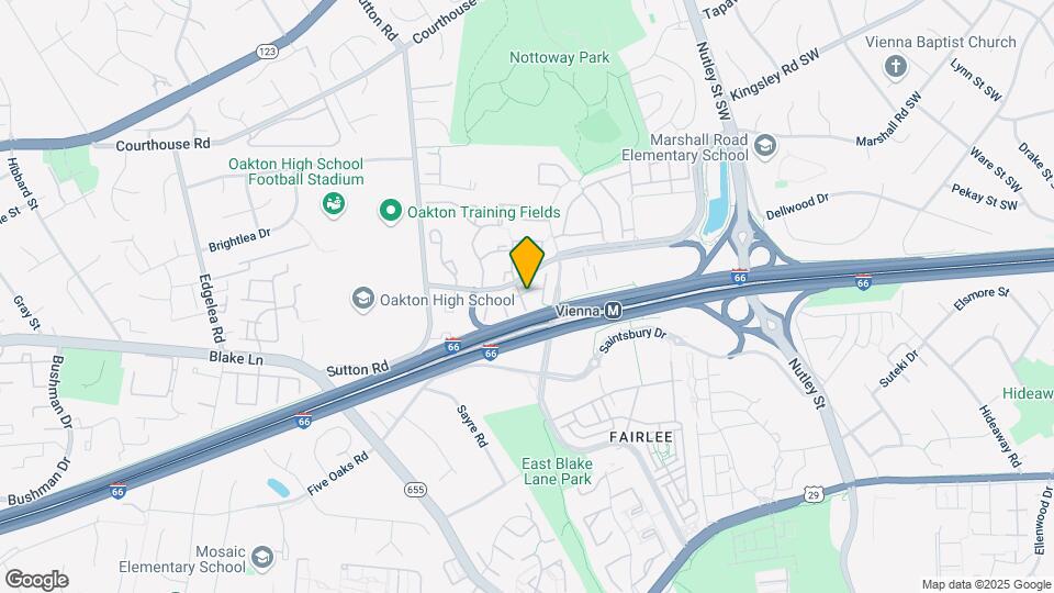 2901 Fairfax Metro Ln Mapa y Detalles de la Ubicación