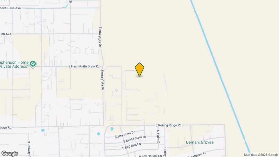 5597 E Button Ln Map and Location Details