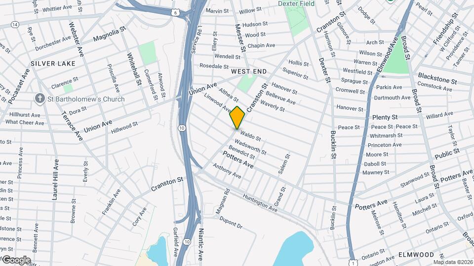 650 Cranston St Mapa y Detalles de la Ubicación