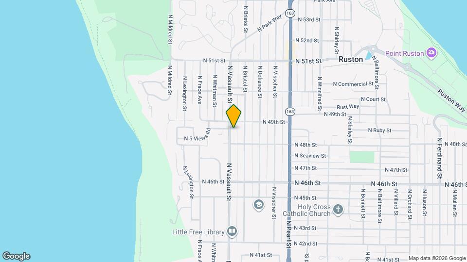 4817 N Vassault Dr Map and Location Details