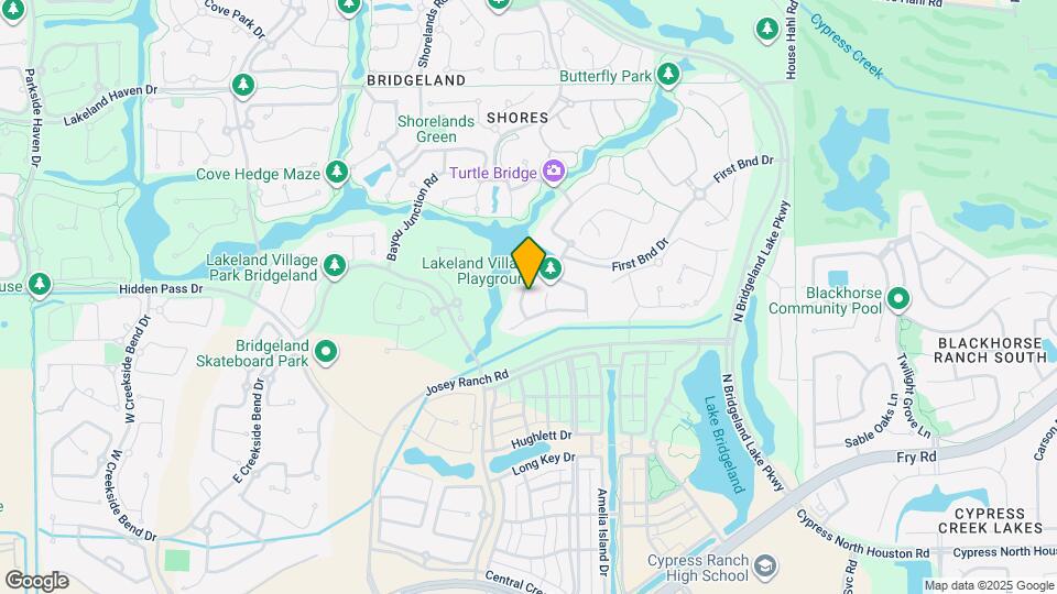 17222 Red Oak Bend Dr Map and Location Details