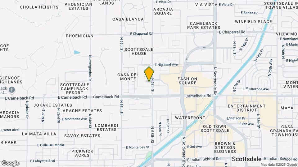 4600 N 68th St-Unit -342 Map and Location Details