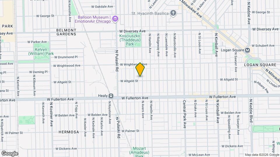 2506 N Avers Ave, Unit 2 Mapa y Detalles de la Ubicación