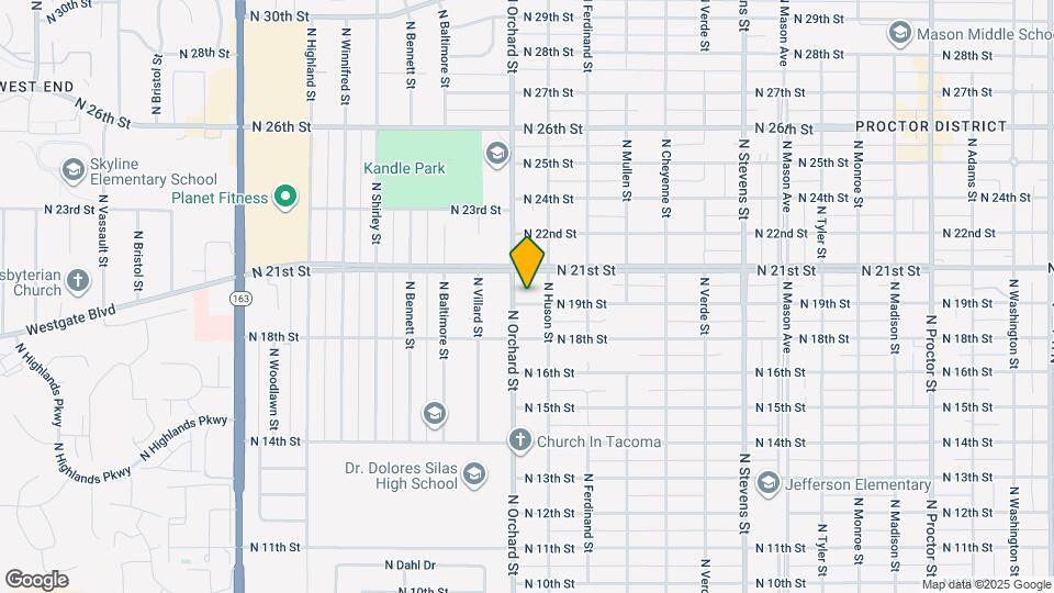 5013 N 19th St Map and Location Details