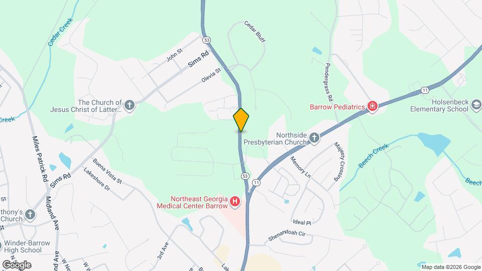 471 Gainesville Hwy Map and Location Details