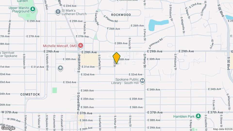 3027 S Arthur St Map and Location Details