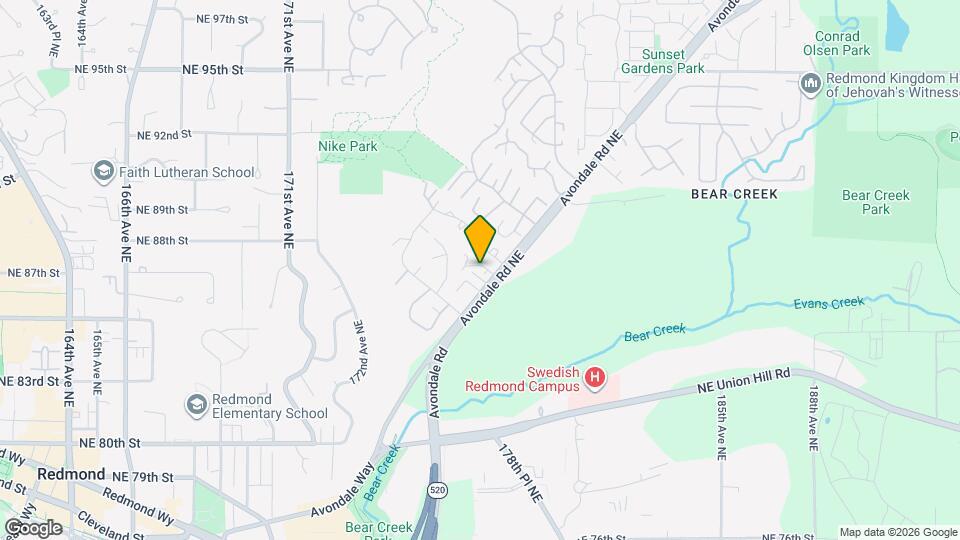 8653 Avondale Rd NE Map and Location Details