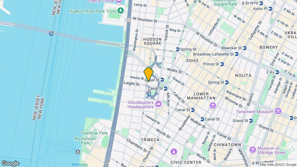 170 Hudson St Map and Location Details