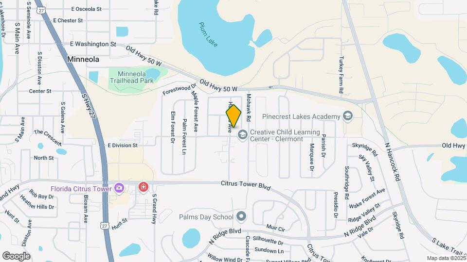 922 Hatteras Ave Map and Location Details