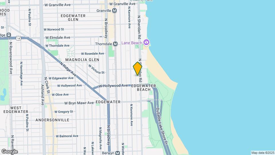5730 North Sheridan Mapa y Detalles de la Ubicación