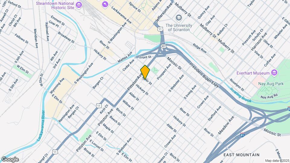 522-524 River St Mapa y Detalles de la Ubicación