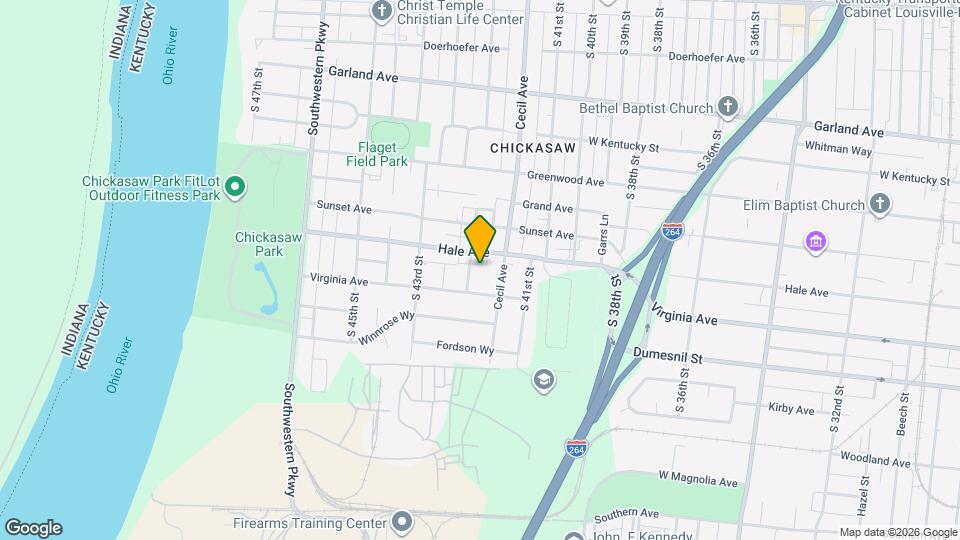 1145 S 42nd St Map and Location Details