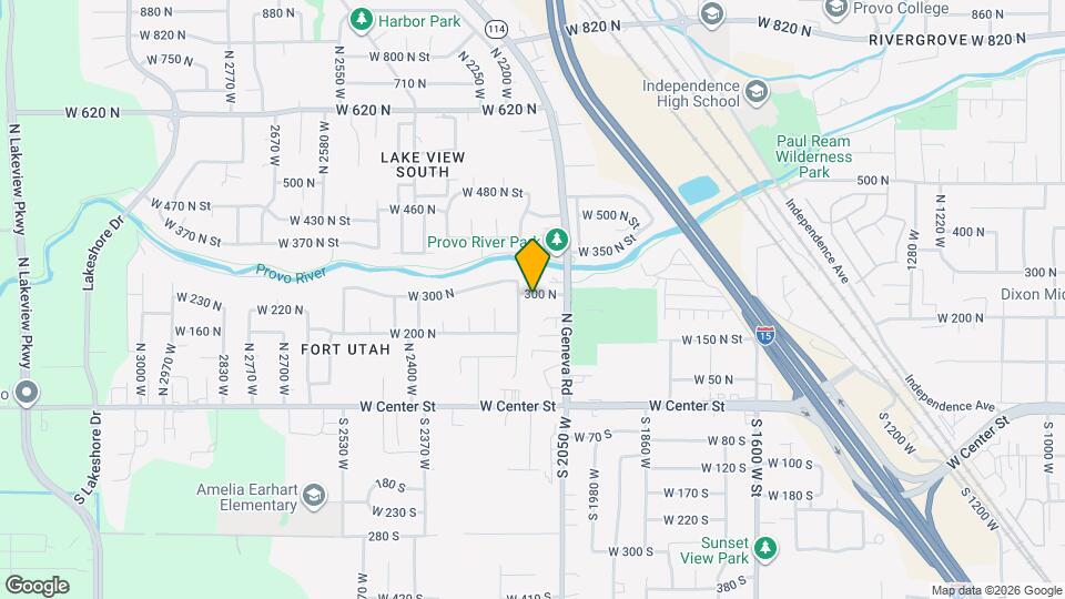 2151 W 300 N St Map and Location Details