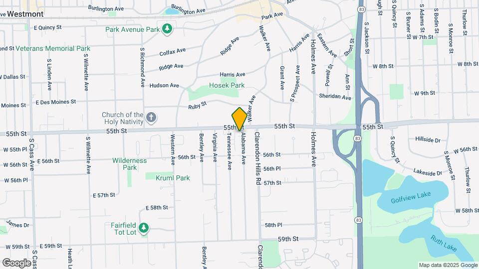 5520 Alabama Ave Map and Location Details