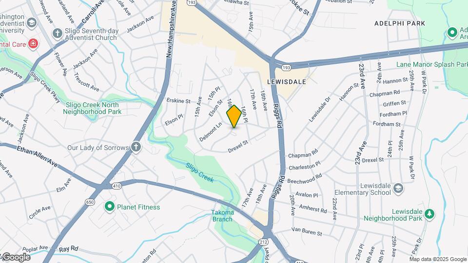 7223 16th Ave Mapa y Detalles de la Ubicación