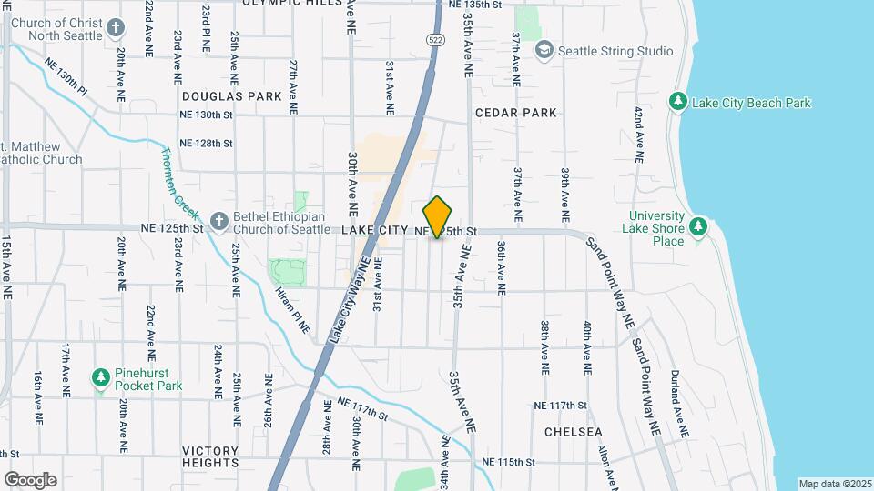 12348 33rd Ave NE Mapa y Detalles de la Ubicación