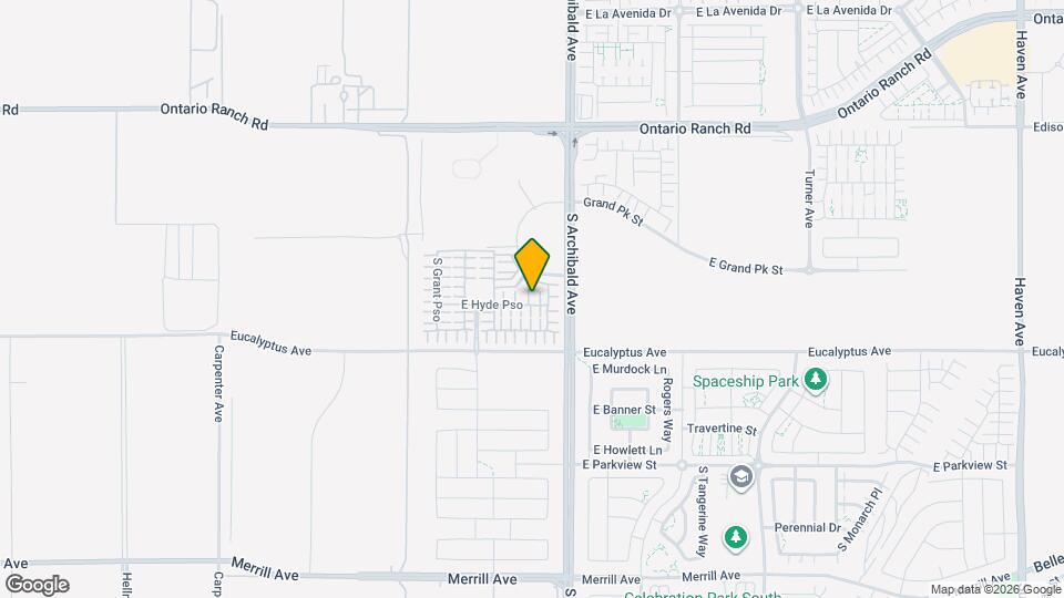 2606 E Forest Paseo Map and Location Details