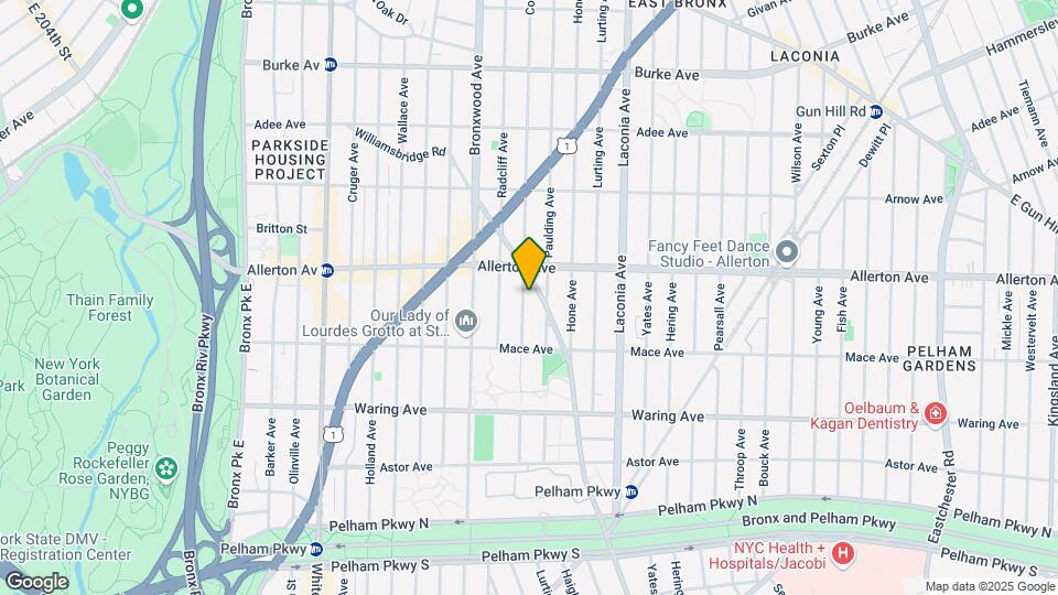 2556 Colden Ave Map and Location Details