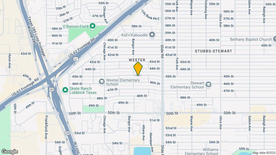 5315 45th St Map and Location Details