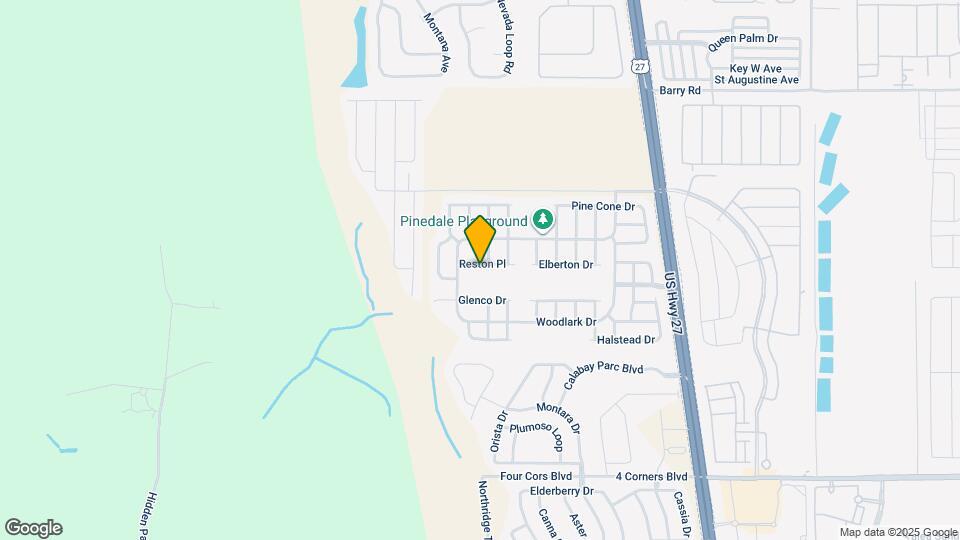 617 Reston Pl Map and Location Details